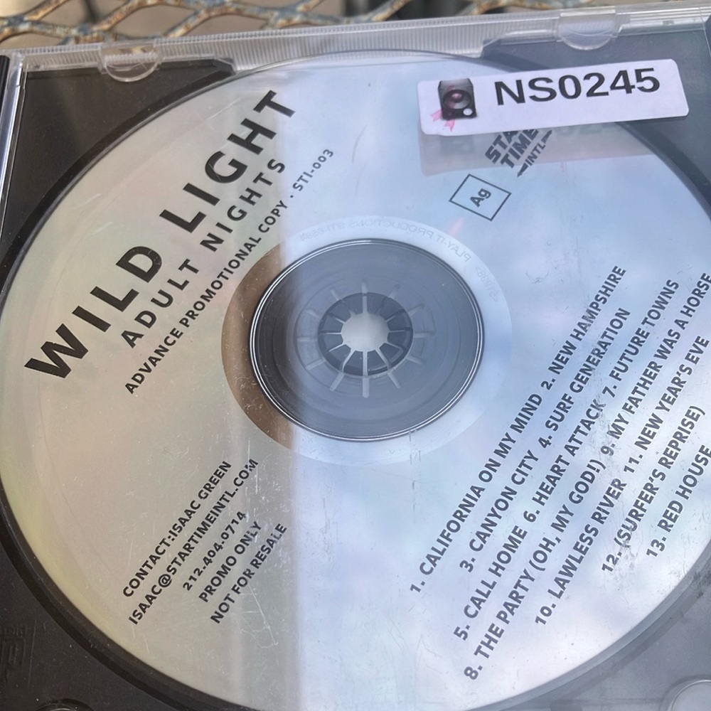 Wild light adult nights cd